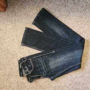 30x37 Don't Fence Me In Straight leg jeans.